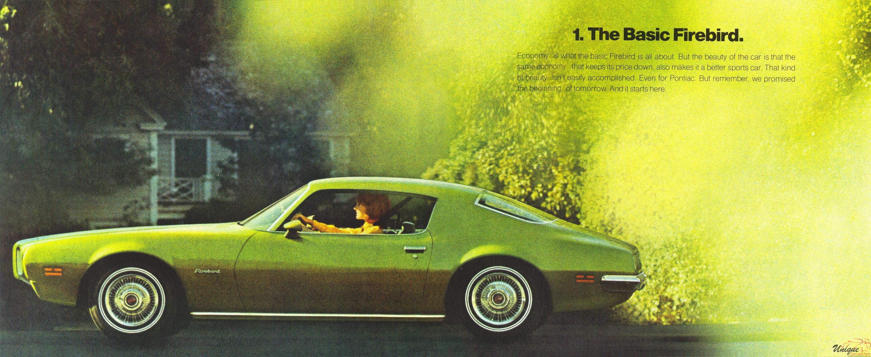 1970 Pontiac Firebird Brochure Page 4